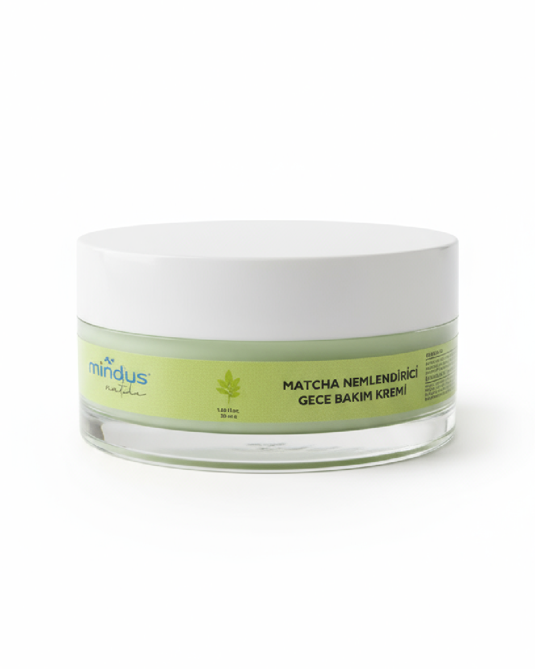 mindus Matcha Nemlendirici Gece Bakım Kremi 50 ml